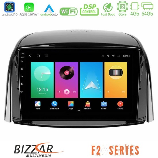 Bizzar F2 Series 8Core Android16 4+64GB Renault Koleos 2007-2015 Navigation Multimedia Tablet 9" Bizzar F2 Series 8Core Android16 4+64GB Renault Koleos 2007-2015 Navigation Multimedia Tablet 9"
