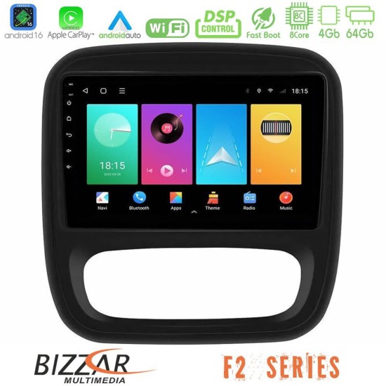 Bizzar F2 Series 8Core Android16 4+64GB Renault/Nissan/Opel/Fiat Navigation Multimedia Tablet 9" Bizzar F2 Series 8Core Android16 4+64GB Renault/Nissan/Opel/Fiat Navigation Multimedia Tablet 9"