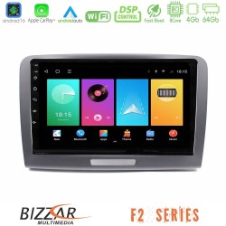 Bizzar F2 Series 8Core Android16 4+64GB  Skoda Superb 2008-2015 Navigation Multimedia Tablet 9"