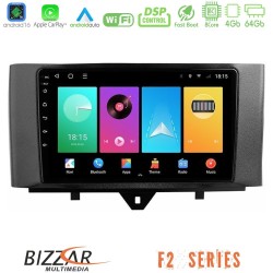 Bizzar F2 Series 8Core Android16 4+64GB  Smart 451 Facelift Navigation Multimedia Tablet 9"