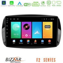 Bizzar F2 Series 8Core Android16 4+64GB  Smart 453 Navigation Multimedia Tablet 9"
