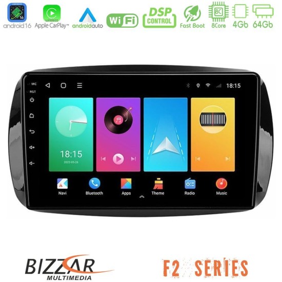 Bizzar F2 Series 8Core Android16 4+64GB  Smart 453 Navigation Multimedia Tablet 9"