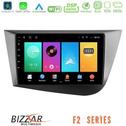 Bizzar F2 Series 8Core Android16 4+64GB  Seat Leon Navigation Multimedia Tablet 9"