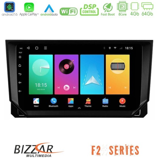 Bizzar F2 Series 8Core Android16 4+64GB Seat Arona/Ibiza Navigation Multimedia Tablet 9" Bizzar F2 Series 8Core Android16 4+64GB Seat Arona/Ibiza Navigation Multimedia Tablet 9"