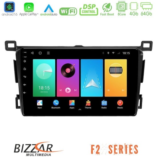 Bizzar F2 Series 8Core Android16 4+64GB Toyota RAV4 2013-2018 Navigation Multimedia Tablet 9" Bizzar F2 Series 8Core Android16 4+64GB Toyota RAV4 2013-2018 Navigation Multimedia Tablet 9"