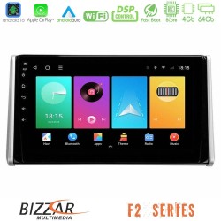Bizzar F2 Series 8Core Android16 4+64GB Toyota RAV4 2019-2023 Navigation Multimedia Tablet 10" Bizzar F2 Series 8Core Android16 4+64GB Toyota RAV4 2019-2023 Navigation Multimedia Tablet 10"