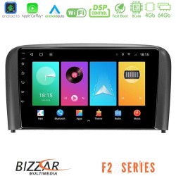 Bizzar F2 Series 8Core Android16 4+64GB Volvo S80 1998-2006 Navigation Multimedia Tablet 9" Bizzar F2 Series 8Core Android16 4+64GB Volvo S80 1998-2006 Navigation Multimedia Tablet 9"