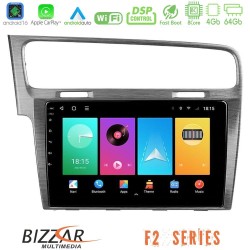 Bizzar F2 Series 8Core Android16 4+64GB  VW GOLF 7 Navigation Multimedia Tablet 10"