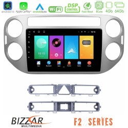 Bizzar F2 Series 8Core Android16 4+64GB VW Tiguan Navigation Multimedia Tablet 9" Bizzar F2 Series 8Core Android16 4+64GB VW Tiguan Navigation Multimedia Tablet 9"