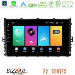 Bizzar F2 Series 8Core Android16 4+64GB VW MQB 2017-> Navigation Multimedia Tablet 9" Bizzar F2 Series 8Core Android16 4+64GB VW MQB 2017-> Navigation Multimedia Tablet 9"