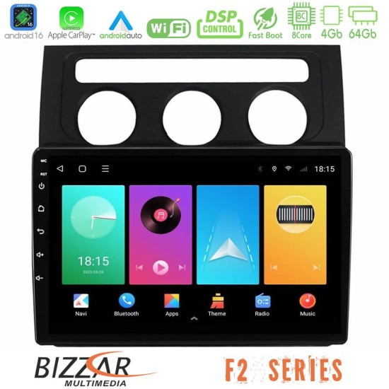 Bizzar F2 Series 8Core Android16 4+64GB VW Touran 2003-2011 Navigation Multimedia Tablet 10" Bizzar F2 Series 8Core Android16 4+64GB VW Touran 2003-2011 Navigation Multimedia Tablet 10"