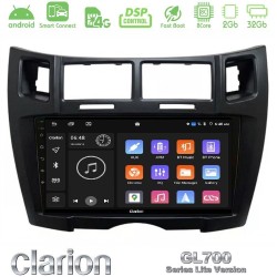 Clarion GL700 Lite Series 8Core Android ClarionOS 2+32GB Toyota Yaris Navigation Multimedia Tablet 9" (Μαύρο Χρώμα) Με Carplay & Android Auto Clarion GL700 Lite Series 8Core Android ClarionOS 2+32GB Toyota Yaris Navigation Multimedia Tablet 9" (Μαύρο Χρώμα) Με Carplay & Android Auto