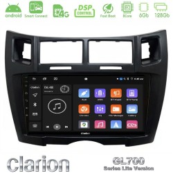 Clarion GL700 Lite Series 8Core Android ClarionOS 6+128GB Toyota Yaris Navigation Multimedia Tablet 9" (Μαύρο Χρώμα) Με Carplay & Android Auto Clarion GL700 Lite Series 8Core Android ClarionOS 6+128GB Toyota Yaris Navigation Multimedia Tablet 9" (Μαύρο Χρώμα) Με Carplay & Android Auto