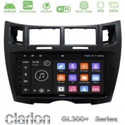 Clarion GL300+ Series 4Core Android ClarionOS 4+64GB Toyota Yaris Navigation Multimedia Tablet 9" (Μαύρο Χρώμα) Clarion GL300+ Series 4Core Android ClarionOS 4+64GB Toyota Yaris Navigation Multimedia Tablet 9" (Μαύρο Χρώμα)