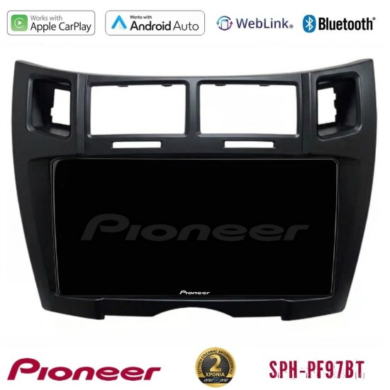 Pioneer SPH-PF97BT Series Toyota Yaris Multimedia Station 9" (Tablet Style) (Μαύρο Χρώμα) Με Carplay & Android Auto Pioneer SPH-PF97BT Series Toyota Yaris Multimedia Station 9" (Tablet Style) (Μαύρο Χρώμα) Με Carplay & Android Auto