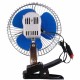 Ανεμιστήρας Περιστρεφόμενος  Νικελ 24 Volt 8" Με Κλιπ