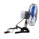 Ανεμιστήρας Περιστρεφόμενος  Νικελ 24 Volt 8" Με Κλιπ