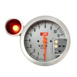 Στροφόμετρο R.P.M. Auto Gauge Λευκό 5" 126mm Με Shift Light Στροφόμετρο R.P.M. Auto Gauge Λευκό 5" 126mm Με Shift Light
