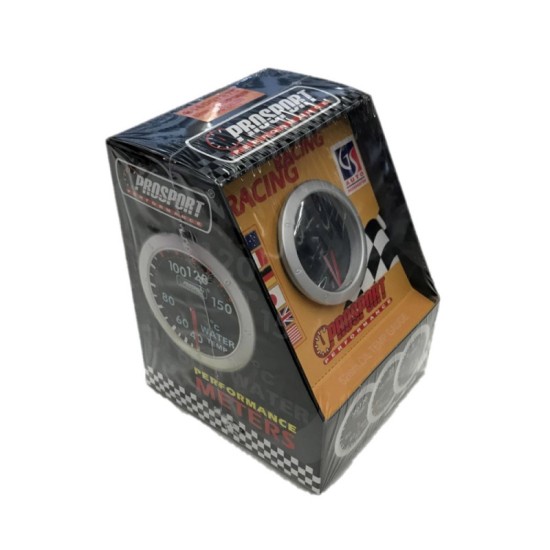 Όργανο Υποπίεσης Αέρα Vacuum Prosport Diamond Series Mirror Look Φιμέ 52mm 270 Μοίρες