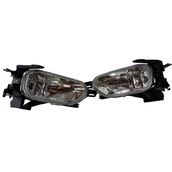 Προβολείς Ομίχλης Για Honda CR-V 02-04 Λευκό Οβάλ ΗD-010L1 2 Τεμάχια