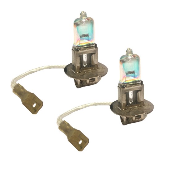 Λάμπες Αλογόνου H3 12V 55w Rainbow Blue Type-R TR-9102B 2Τεμάχια