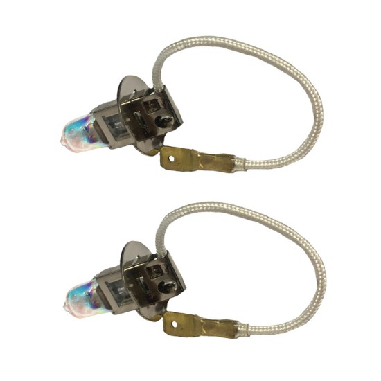 Λάμπες Αλογόνου H3 12V 55w Rainbow Blue Type-R TR-9102B 2Τεμάχια