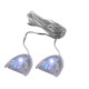 Διακοσμητικός Φωτισμός Led Λαμπάκια "Exterior Lights" TR-6220 Μπλε / Άσπρο 2 Τεμάχια