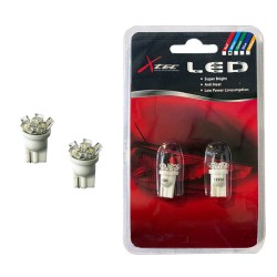 Λάμπες Led T10 R6 12volt White 6000k X-Tec 2 Τεμάχια Λάμπες Led T10 R6 12volt White 6000k X-Tec 2 Τεμάχια