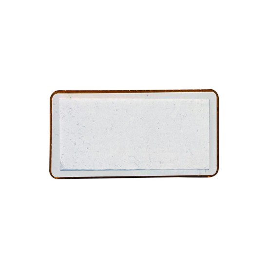 Αντανακλαστικό Αυτοκόλλητο 56mm x 39mm Proplast Πορτοκαλί 26113101 1 Τεμάχιο