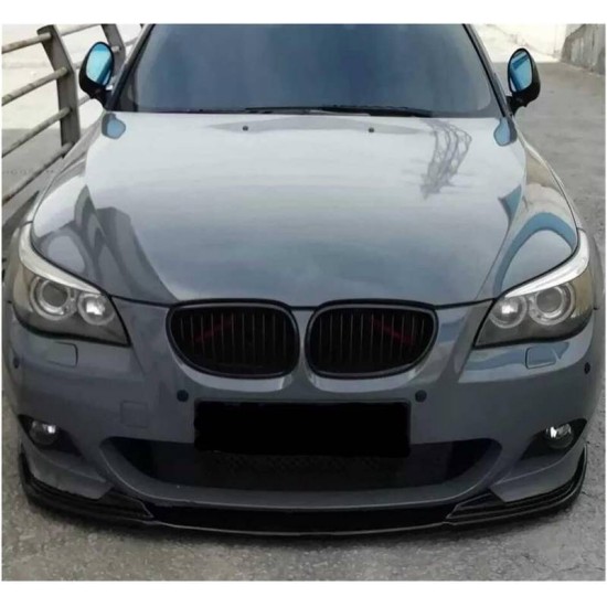 Μπροστινό Spoiler Για Bmw 5 E60 2003-2011 Hamman Look Γυαλιστερό Μαύρο Από Abs Πλαστικό 1 Τεμάχιο