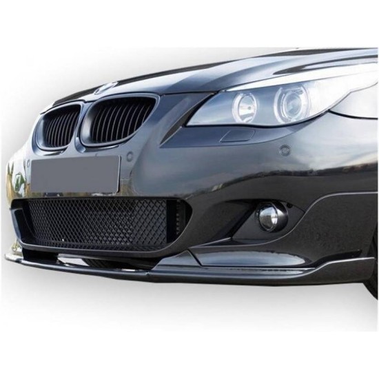 Μπροστινό Spoiler Για Bmw 5 E60 2003-2011 Hamman Look Γυαλιστερό Μαύρο Από Abs Πλαστικό 1 Τεμάχιο