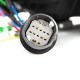Μπροστινά Φανάρια Set Για Fiat Grande Punto 05-08 DRL Μαύρα H1/H1 Με Μοτέρ Sonar