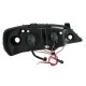 Μπροστινά Φανάρια Set Για Opel Astra G 98-04 Angel Eyes Χρωμίου H1/H1 Sonar