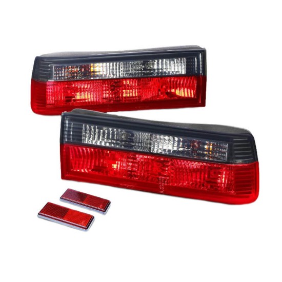 Πισινά Φανάρια Set Για Bmw 3 E30 83-87 Κόκκινο/Φιμέ Reliable Auto Parts