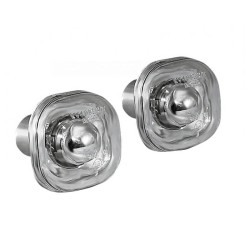 Πλαϊνά Φλας Φτερού Για Audi A3 8L 96-00 / A4 B5 94-98 / Skoda Octavia 97-04 / Fabia 00-04 Τετράγωνα Chrome 2 Τεμάχια Πλαϊνά Φλας Φτερού Για Audi A3 8L 96-00 / A4 B5 94-98 / Skoda Octavia 97-04 / Fabia 00-04 Τετράγωνα Chrome 2 Τεμάχια