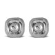 Πλαϊνά Φλας Φτερού Για Audi A3 8L 96-00 / A4 B5 94-98 / Skoda Octavia 97-04 / Fabia 00-04 Τετράγωνα Chrome 2 Τεμάχια