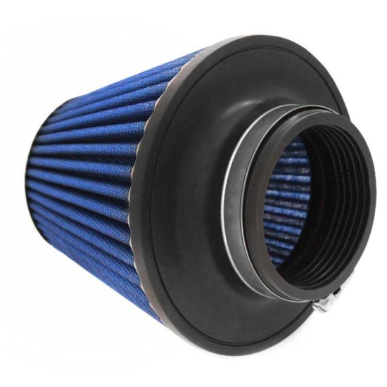 Φιλτροχοάνη Αυτοκινήτου Διπλής Ροής Universal 160x155mm Φ77 Με 3 Αντάπτορες Φ60/63/70mm Μπλε