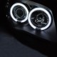 Μπροστινά Φανάρια Set Για Bmw 1 E87/E88/E81/E82 04-11 ccfl Angel Eyes Μαύρα Sonar