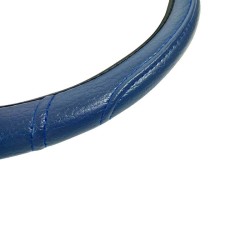 Κάλυμμα Τιμονιού Αυτοκινήτου Δερματίνη Με Γαζιά Μπλε Medium 38cm Κάλυμμα Τιμονιού Αυτοκινήτου Δερματίνη Με Γαζιά Μπλε Medium 38cm