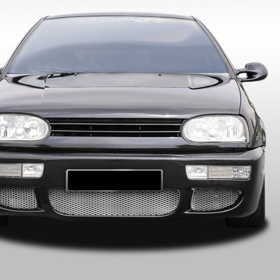 Μάσκα Για Vw Golf III (3) 93-98 VR6 Look Χωρίς Σήμα Μαύρη 1 Τεμάχιο