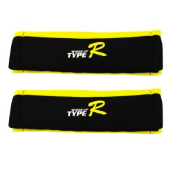 Μαξιλαράκια Ζώνης Ασφαλείας Type-R Μαύρο / Κίτρινο Ζευγάρι 2 Τεμάχια Μαξιλαράκια Ζώνης Ασφαλείας Type-R Μαύρο / Κίτρινο Ζευγάρι 2 Τεμάχια