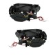 Μπροστινά Φανάρια Set Για Vw Golf IV (4) 97-03 Angel Eyes & Led Μαύρα H1/H1/H1 Sonar