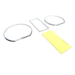 Δαχτυλίδια Καντράν Για VW Golf II (2) 83-92, Jetta 83-92 Χρώμιο