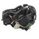 Μπροστινά Φανάρια Set Για Mercedes-Benz CLK W209 03-10 Projectors Μαύρα H7/H1 Με Ρυθμιστή Αέρος Sonar