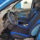 Καλύμματα Υφασμάτινα Sport All In One Μαύρο-Μπλε Ζευγάρι 4 Τεμάχια
