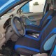 Καλύμματα Υφασμάτινα Sport All In One Μαύρο-Μπλε Ζευγάρι 4 Τεμάχια