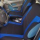 Καλύμματα Υφασμάτινα Sport All In One Μαύρο-Μπλε Ζευγάρι 4 Τεμάχια