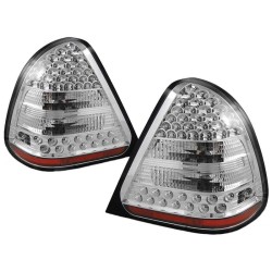 Πισινά Φανάρια Set Για Mercedes-Benz C-Class W202 93-00 Led Χρωμίου KAtuning Πισινά Φανάρια Set Για Mercedes-Benz C-Class W202 93-00 Led Χρωμίου KAtuning