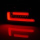 Πισινά Φανάρια Set Για Bmw 3 E36 Coupe/Cabrio 90-99 Led Bar Μαύρα/Φιμέ Reliable Auto Parts