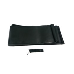 Κάλυμμα Τιμονιού Φορτηγού Δερμάτινο Ραφτό Μαύρο 45cm Κάλυμμα Τιμονιού Φορτηγού Δερμάτινο Ραφτό Μαύρο 45cm